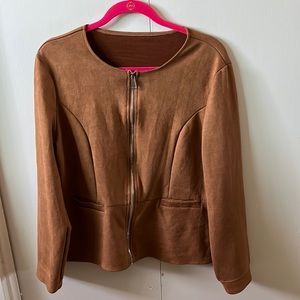 Tan  suede jacket